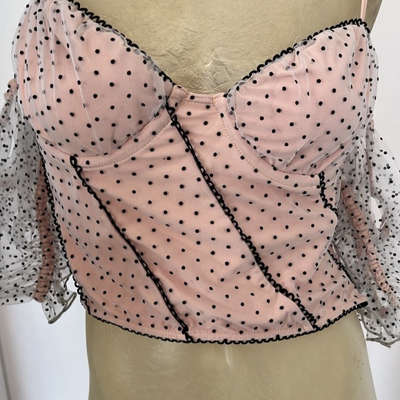 Gorgeous Revolve MAJORELLE Crop Top Bustier - Picture 3 of 6